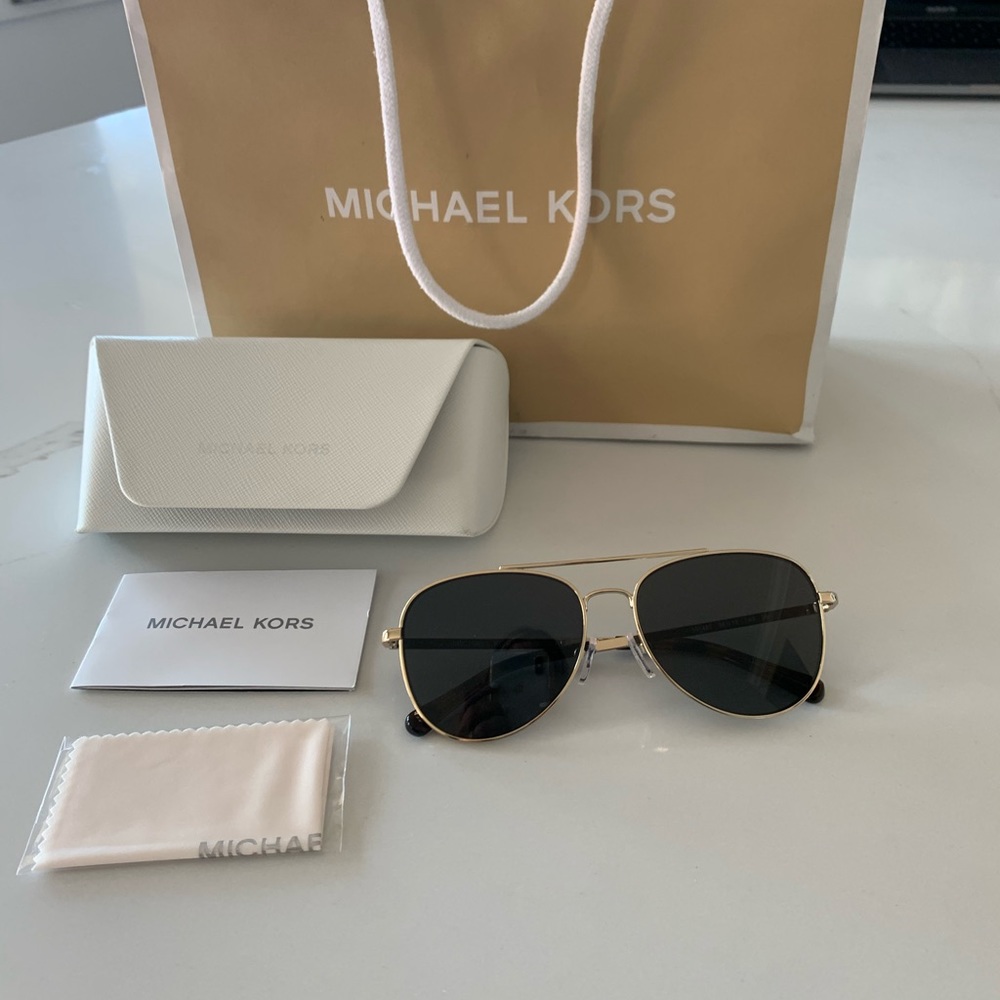 Michael Kors Aviator sun glasses